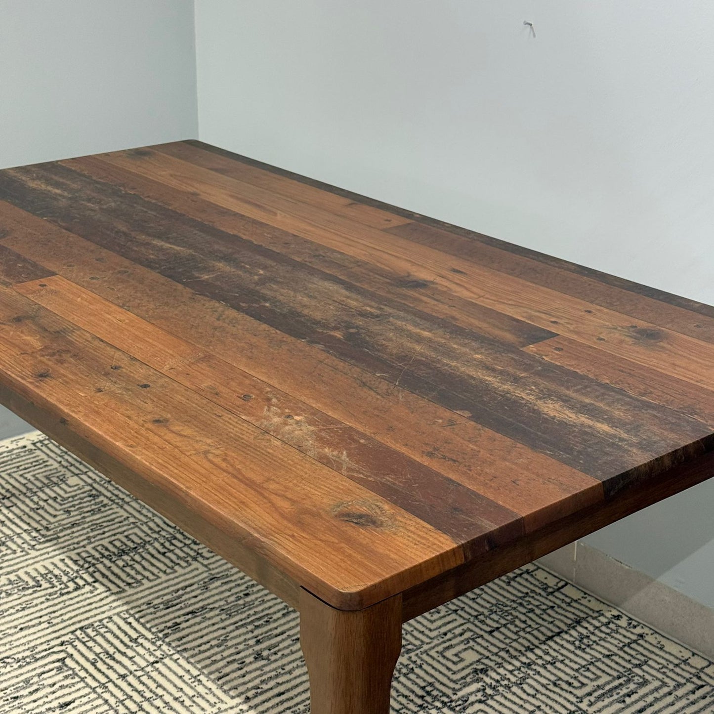 ADRIAN OLD STYLE Modern Wooden Dining Table – 2 Sizes