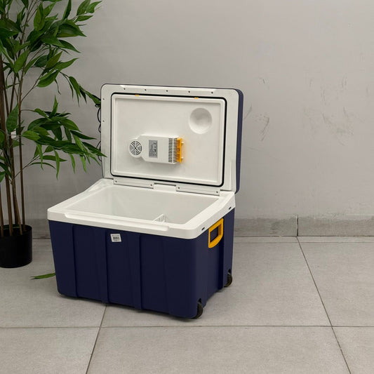 Portable Mini Fridge for Car & Home – Compact Dual-Use Cooler Box