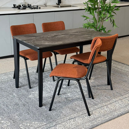 MARQUEE PALADIN Table & Diva Modern Chair – Luxury Dining Set