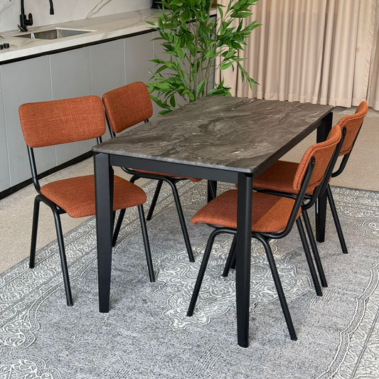 MARQUEE PALADIN Table & Diva Modern Chair – Luxury Dining Set