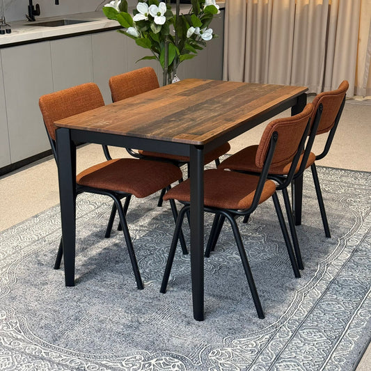 MARQUEE OLD STYLE Table & Diva Modern Chair – Luxury Dining Set