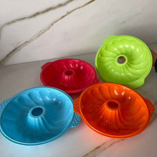 Colorful Non-Stick Silicone Cake Baking Mold
