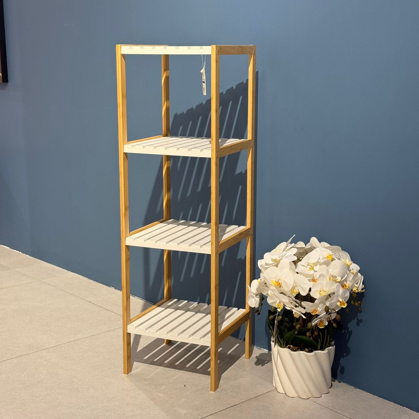 Modern Bamboo Multi-Tier Organizer Shelf – Stylish Storage Rack