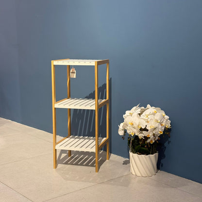 Modern Bamboo Multi-Tier Organizer Shelf – Stylish Storage Rack