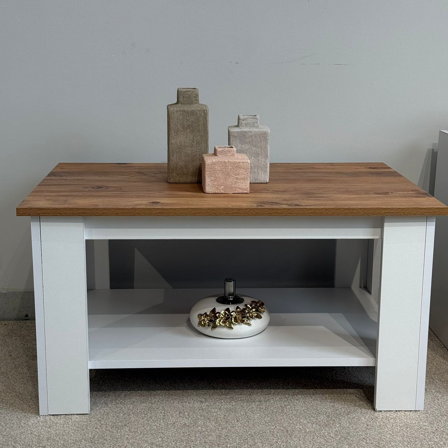 Modern Coffee Table with Matching Nesting Tables