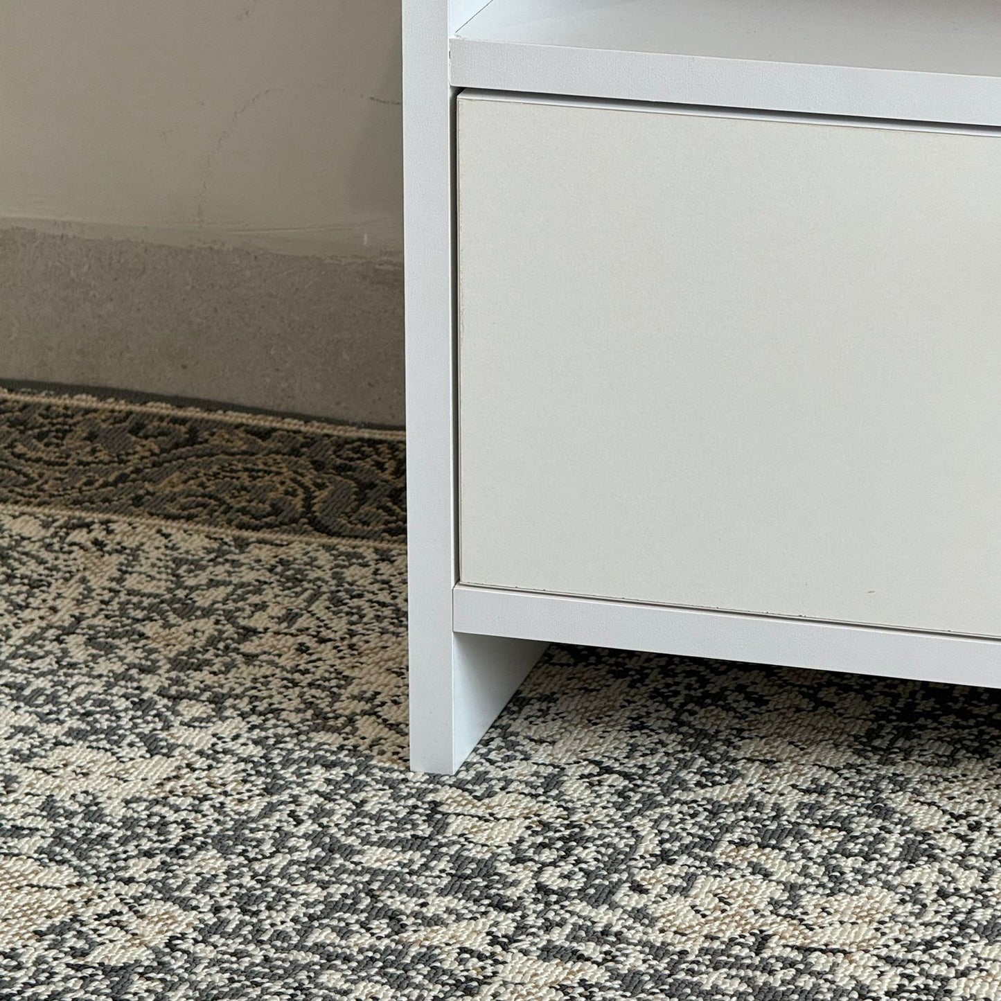 Minimalist Modern TV Table with Storage
