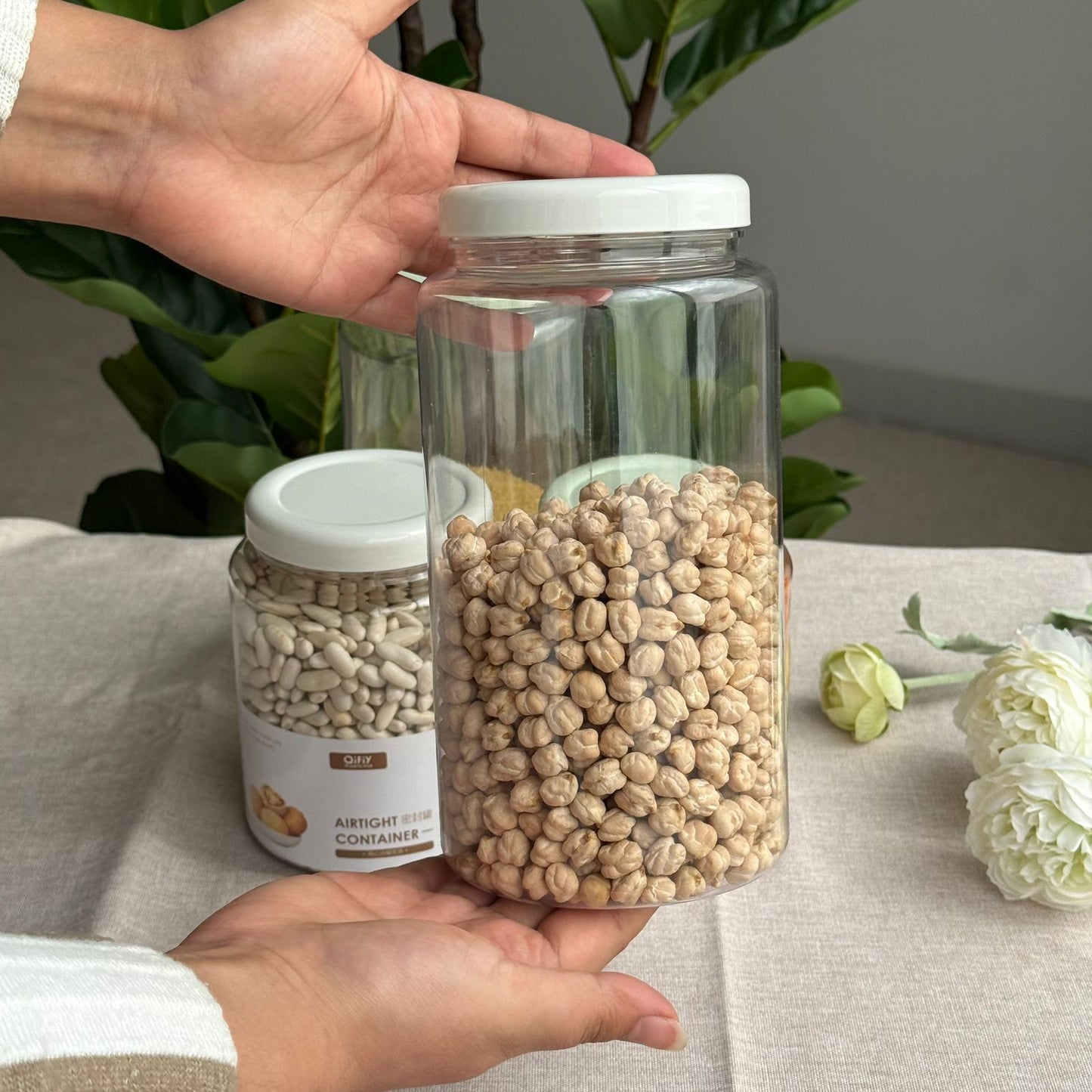 Multi-Purpose Food Storage Jars