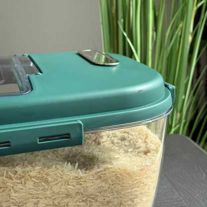 Airtight Food Storage Container with Measuring Cup
