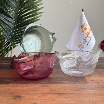 2-in-1 Durable Mixing Bowl with Built-In Strainer