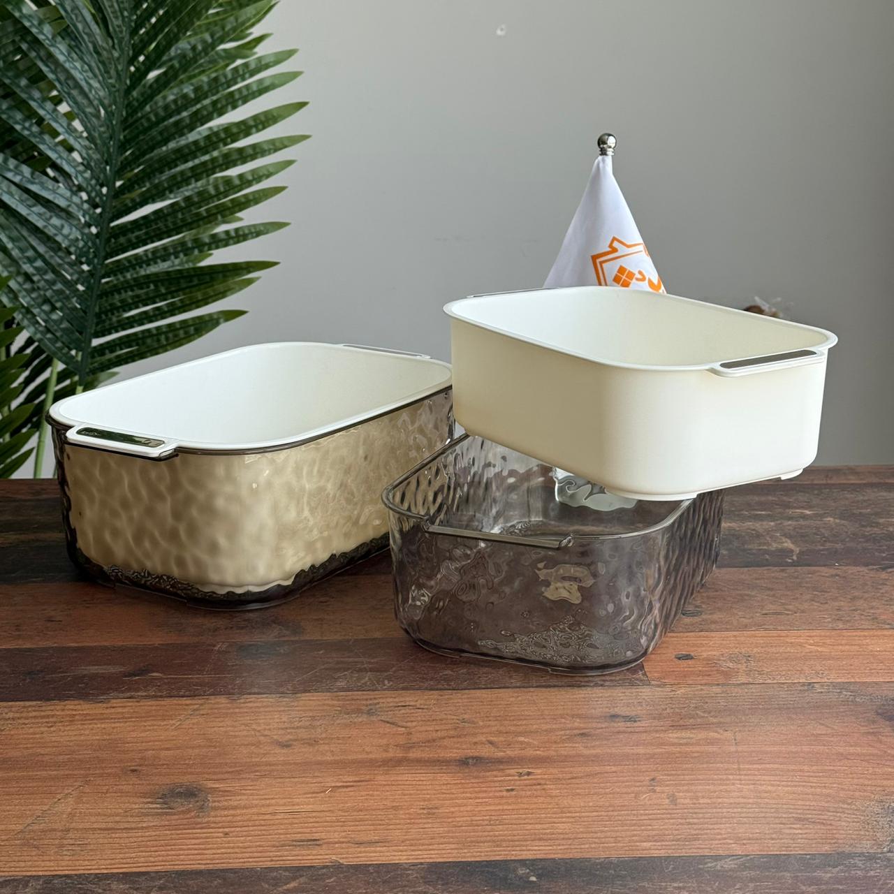 Luxury Double-Layer Drain Basket