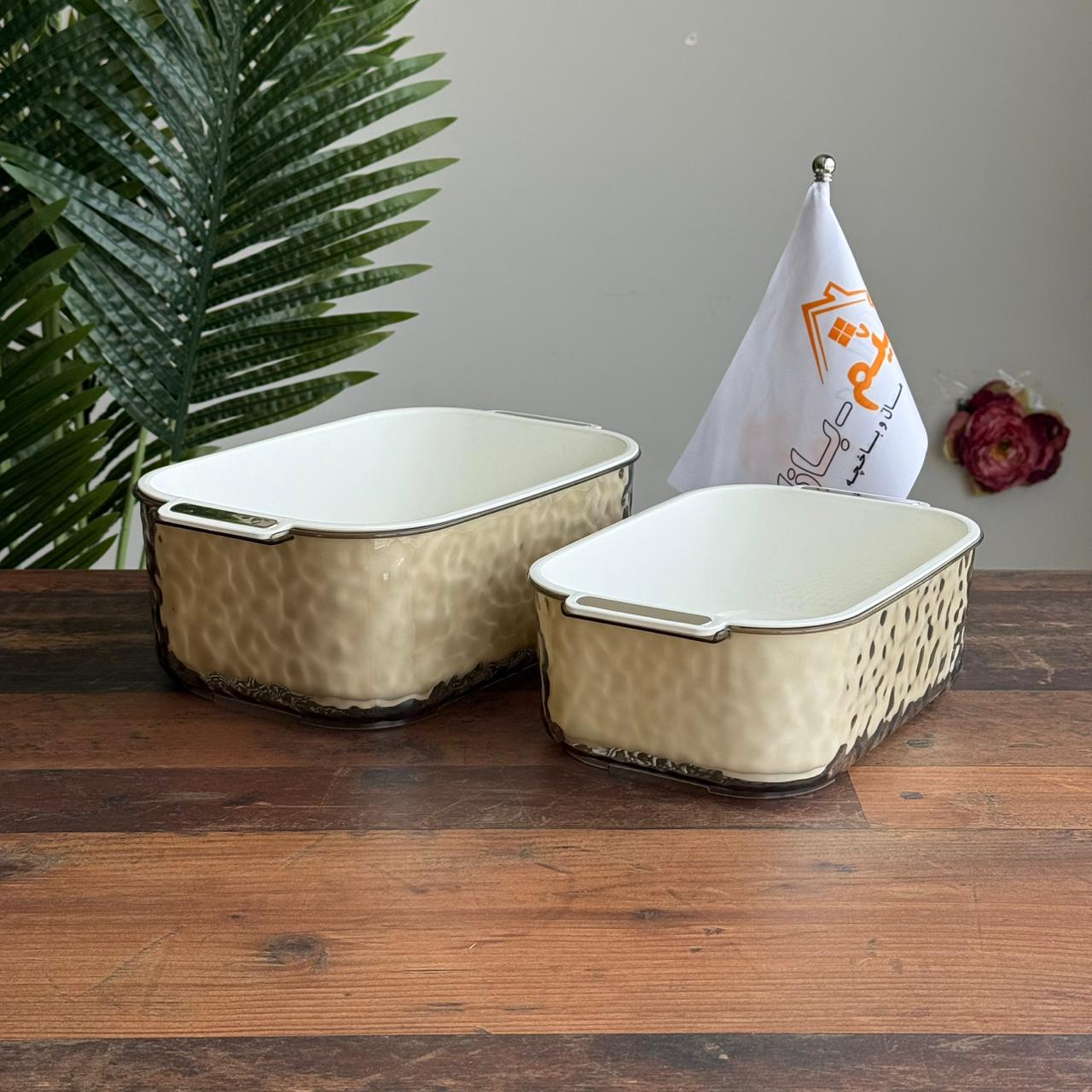 Luxury Double-Layer Drain Basket