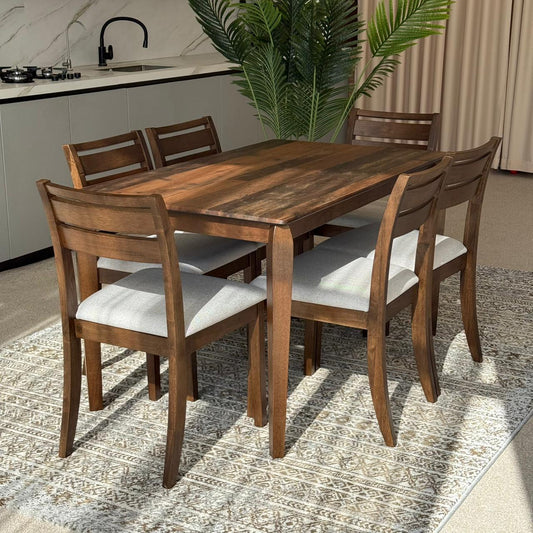 TRISTON Modern Chairs with ADRIAN OLD STYLE – Luxury Dining Set