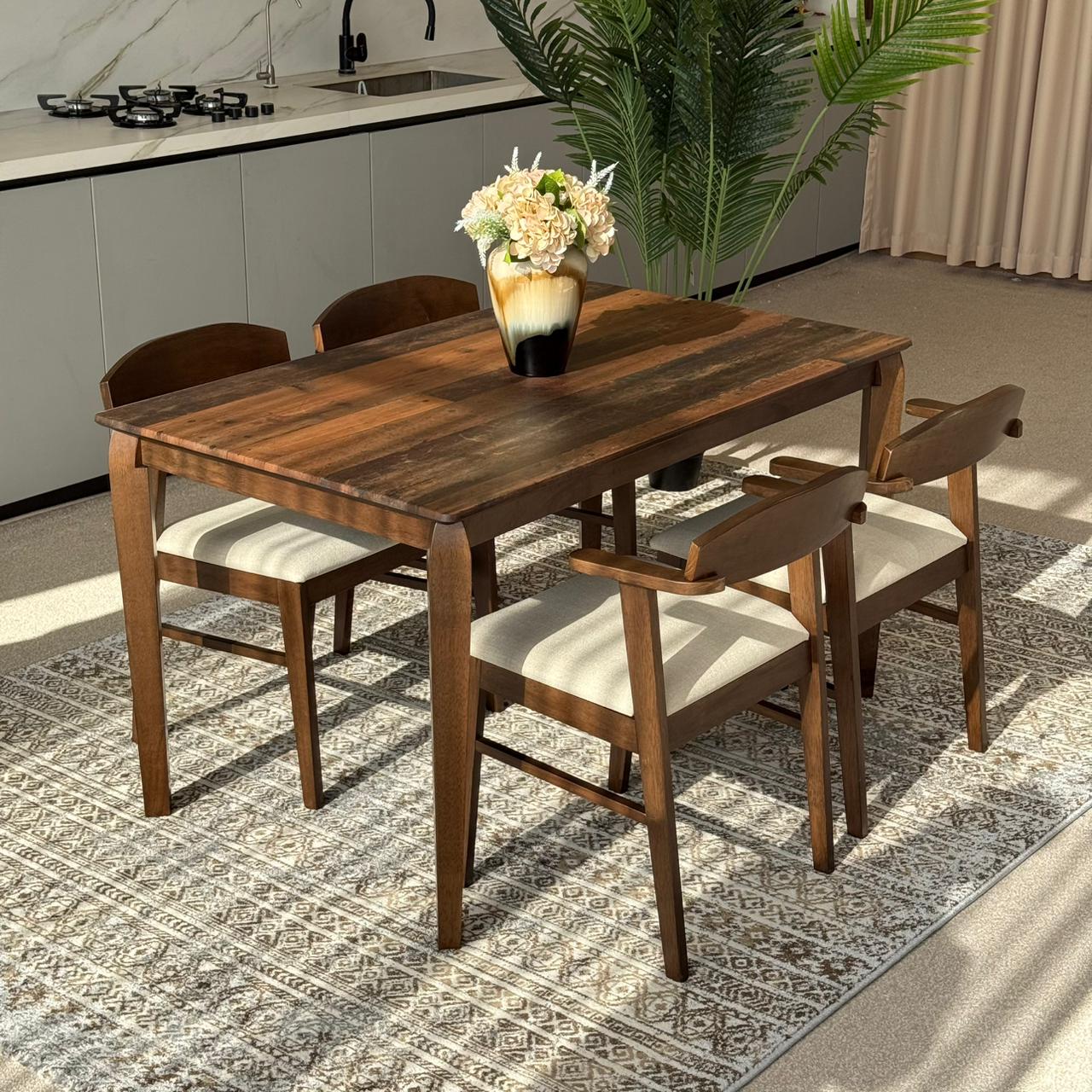 DYLAN Modern Chairs with ADRIAN OLD STYLE – Luxury Dining Set