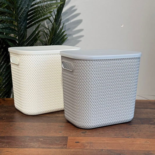Durable Multi-Purpose Storage Box with Cover
