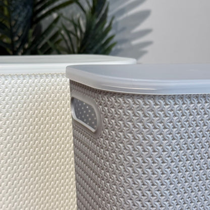 Durable Multi-Purpose Storage Box with Cover