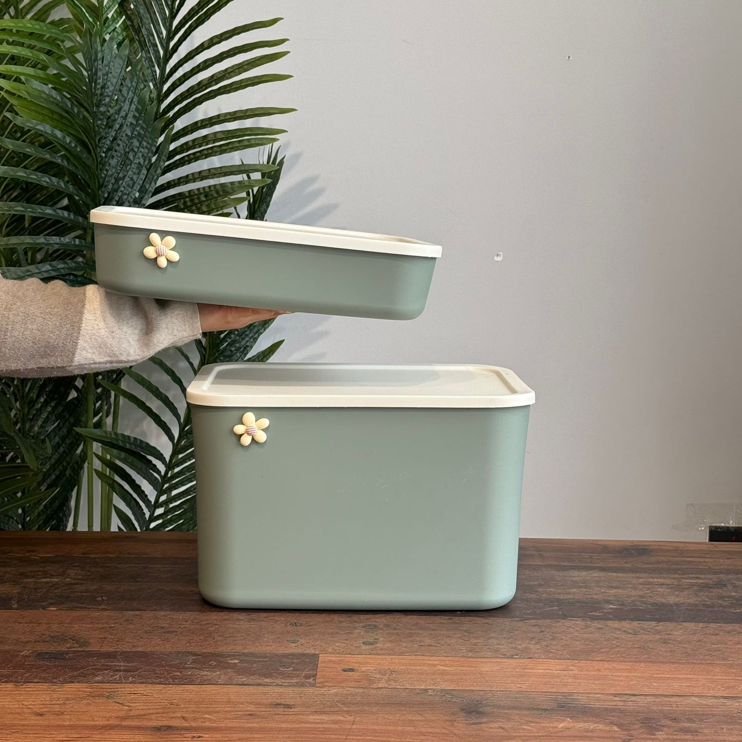 Modern Multi-Purpose Storage Container with Lid