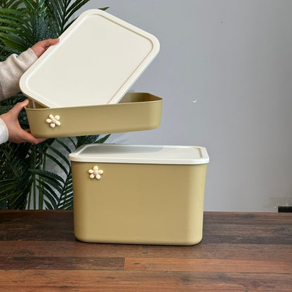 Modern Multi-Purpose Storage Container with Lid