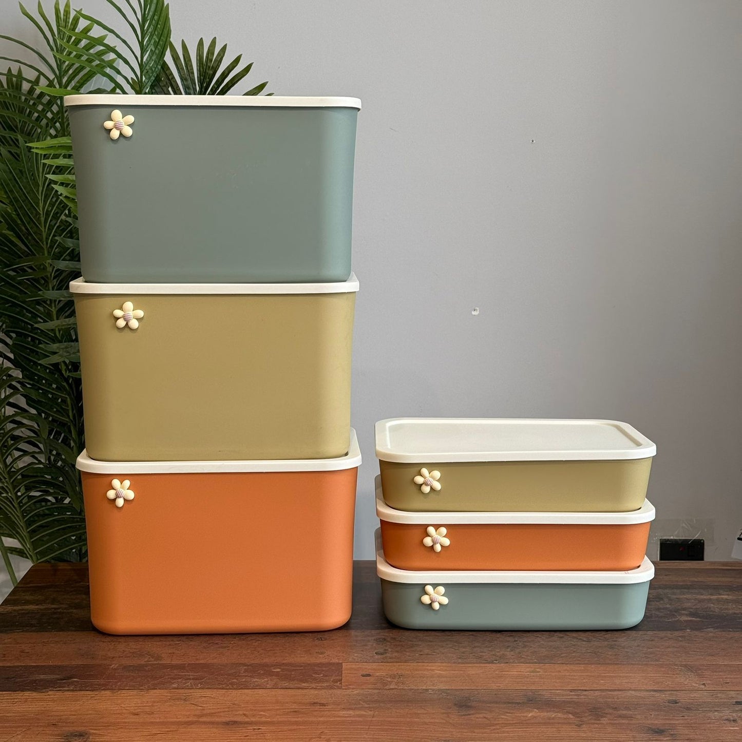 Modern Multi-Purpose Storage Container with Lid