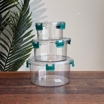 3 PCS – Elegant Bowl Set with Lids
