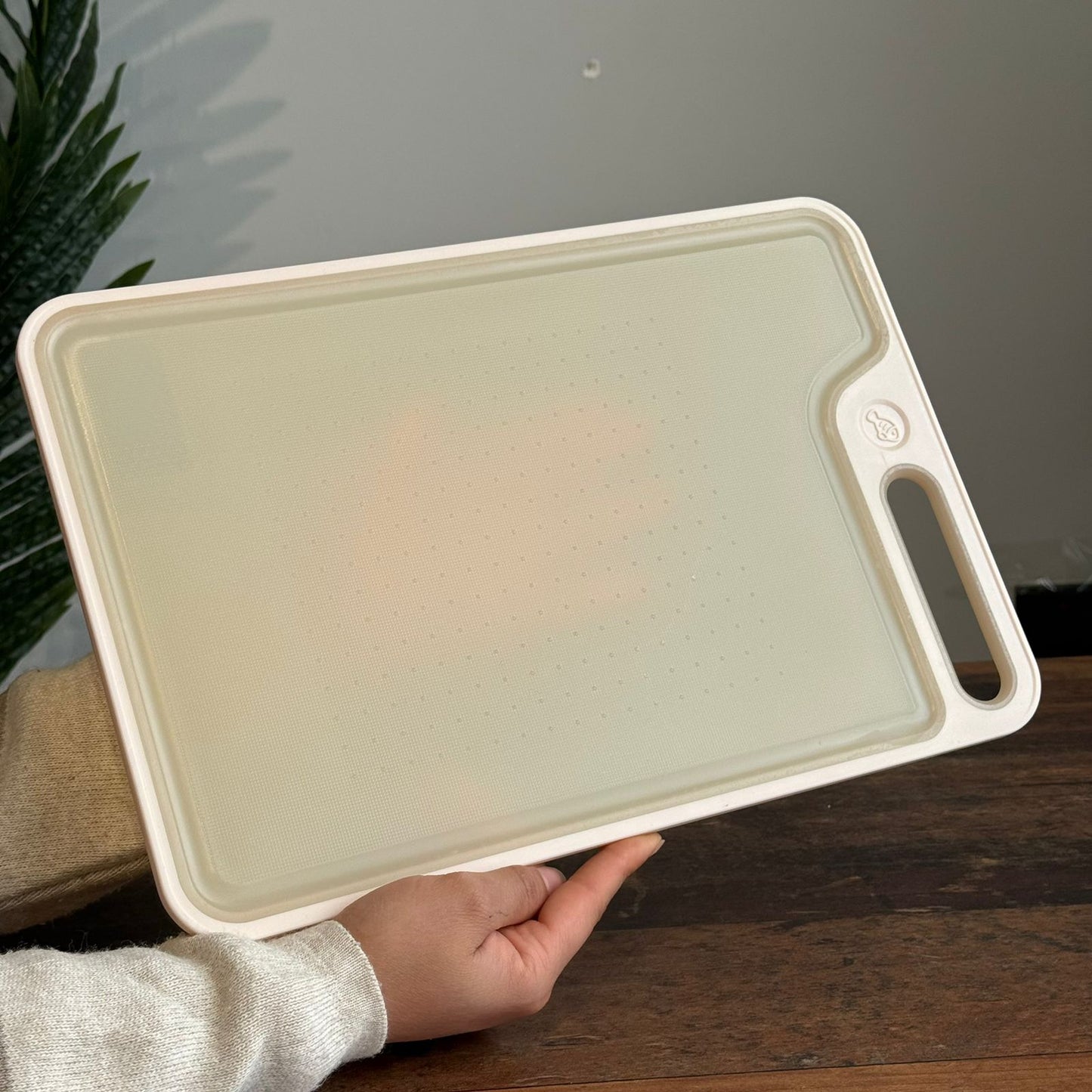 Modern Multi-Purpose Cutting Board with Juice Groove & Handle