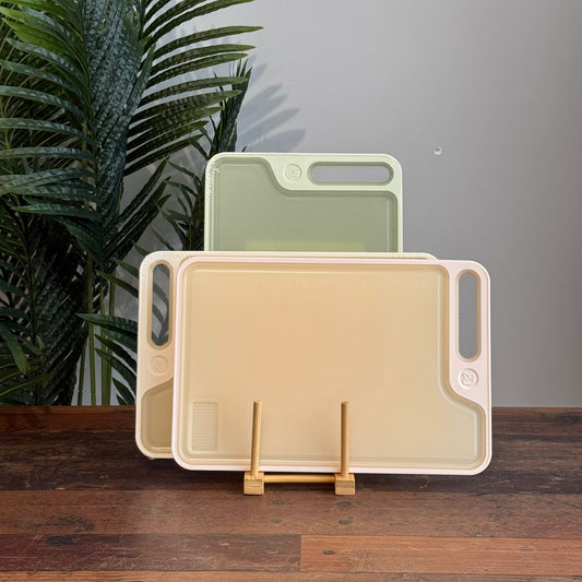 Modern Multi-Purpose Cutting Board with Juice Groove & Handle
