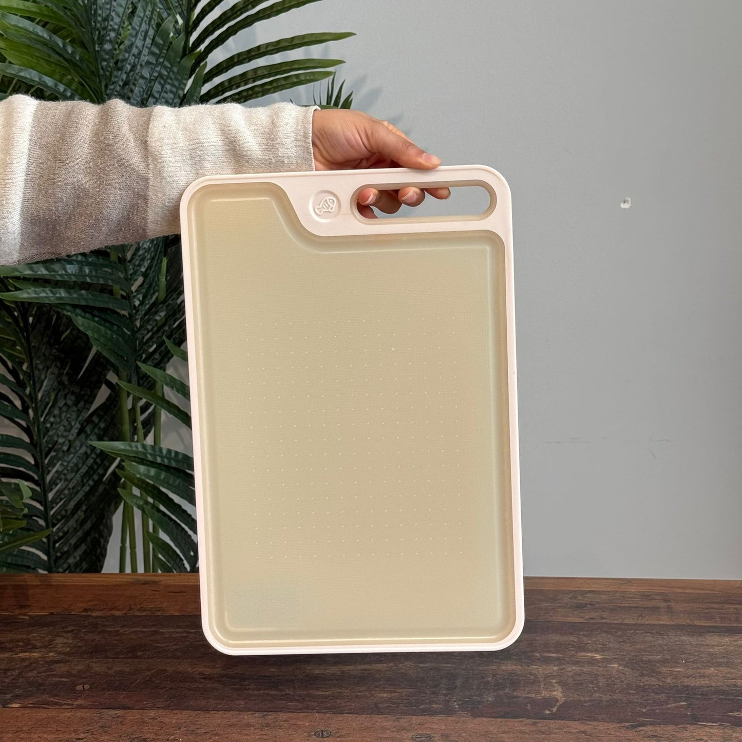 Modern Multi-Purpose Cutting Board with Juice Groove & Handle
