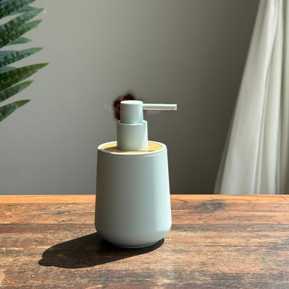 Luxury Modern Soap Dispenser with Pump & Wooden Lid