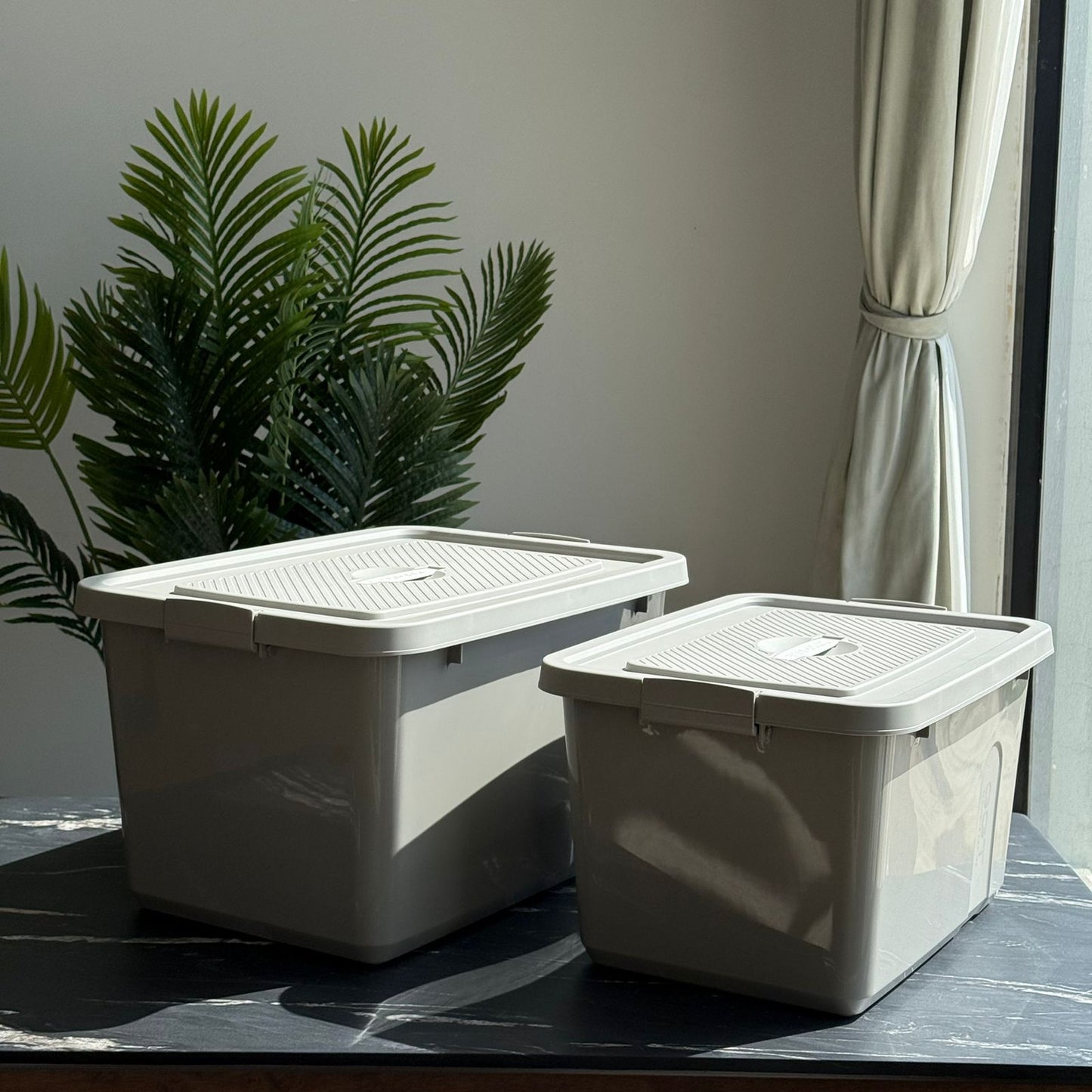 2-Sized Multi-Purpose Storage Boxes