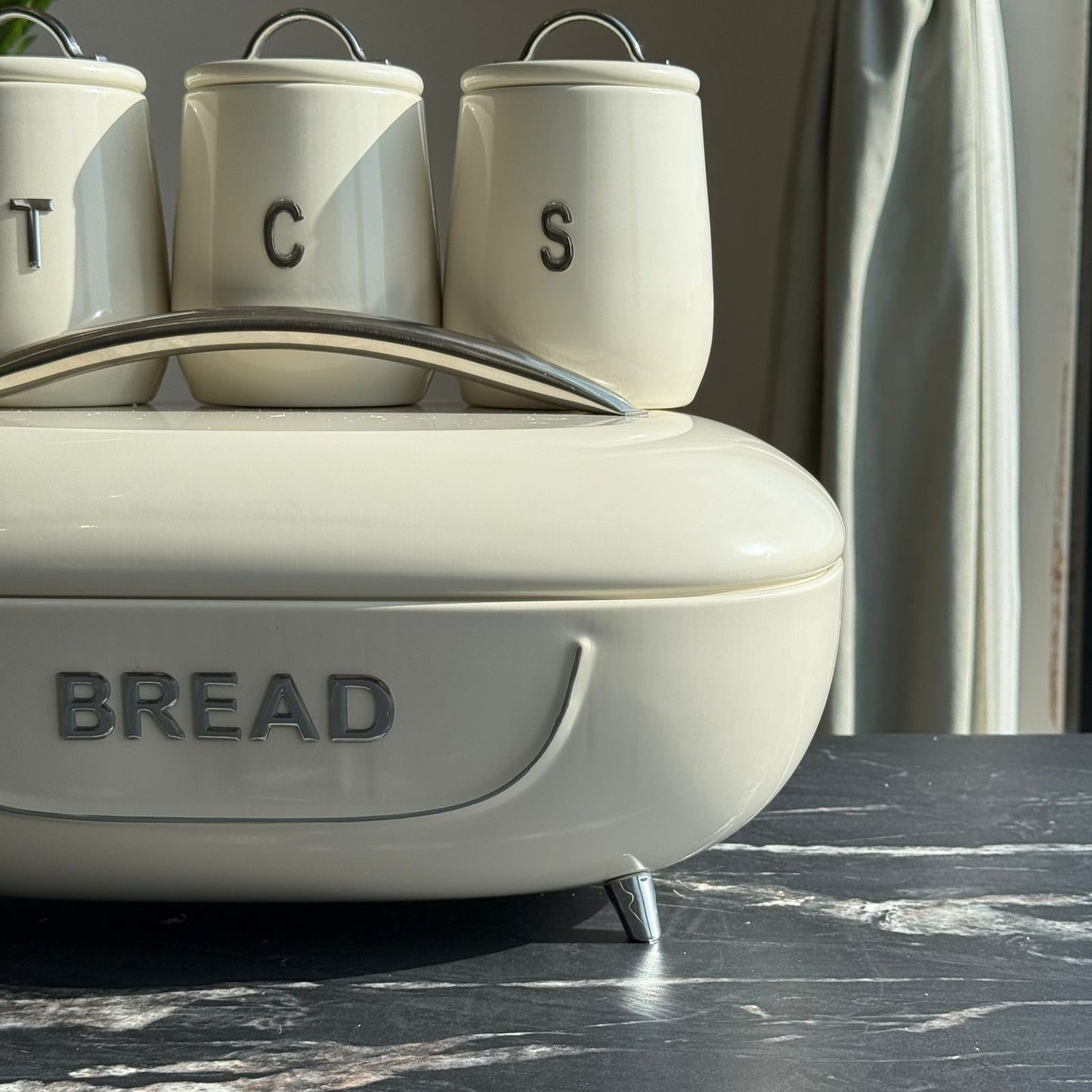 Modern Ribbed Kitchen Storage Set (4-Piece)