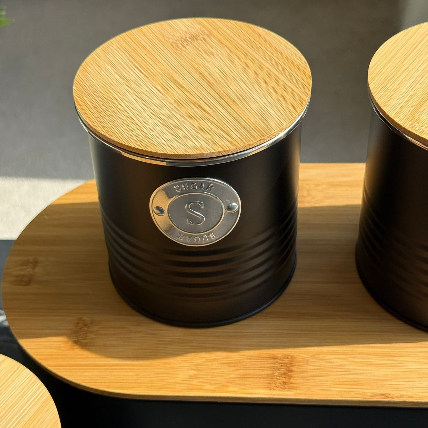 Ribbed Kitchen Storage Set (5-Piece)