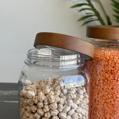 Multi-Purpose Food Storage Jars