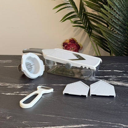 Multi-Functional Vegetable Slicer Set with Hand Guard