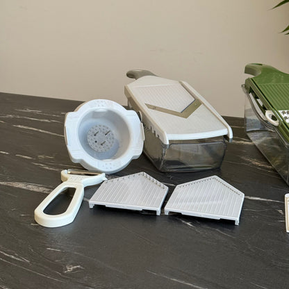 Multi-Functional Vegetable Slicer Set with Hand Guard