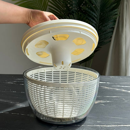Salad Spinner With Drain Basket And Lid