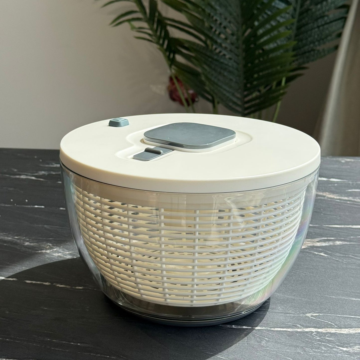 Salad Spinner With Drain Basket And Lid