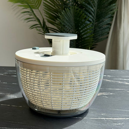 Salad Spinner With Drain Basket And Lid