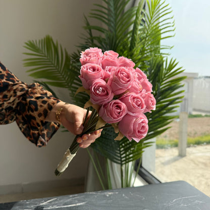Artificial Rose Bouquet – Real Touch Decorative Flowers