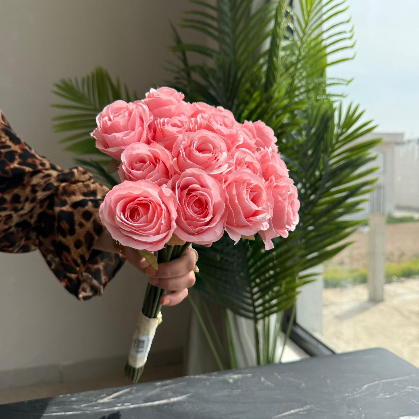 Artificial Rose Bouquet – Real Touch Decorative Flowers