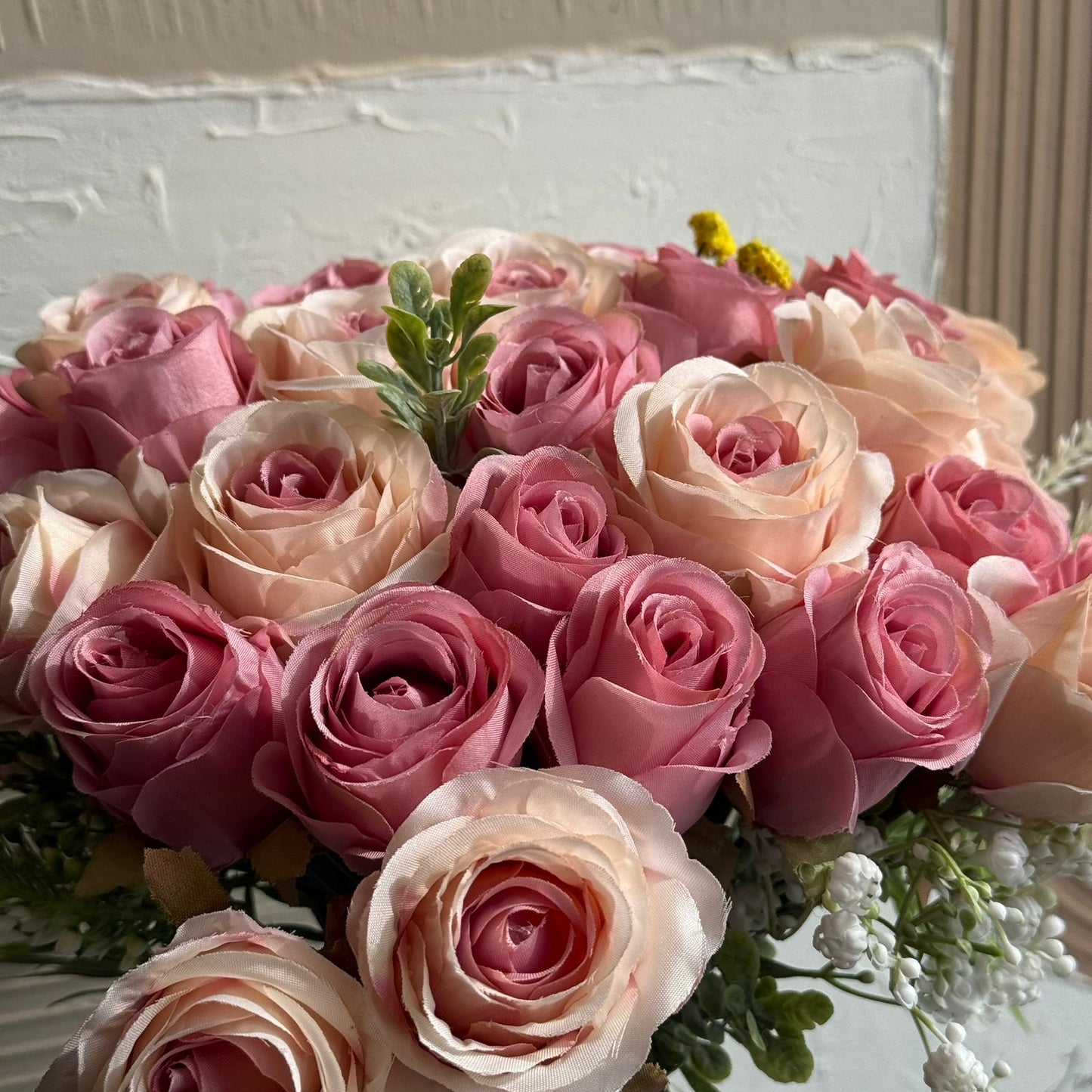 Artificial Rose Bouquet – Real Touch Decorative Flowers