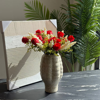 Artificial Rose Bouquet – Real Touch Decorative Flowers
