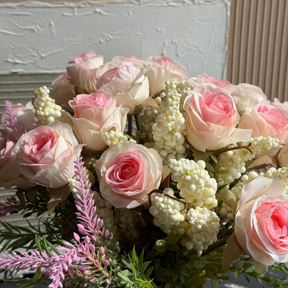 Artificial Rose Bouquet – Real Touch Decorative Flowers