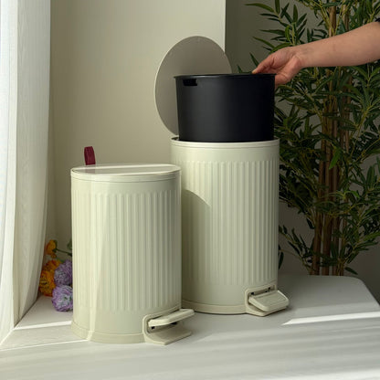 Luxury Durable Pedal Waste Bin With Inner Bucket
