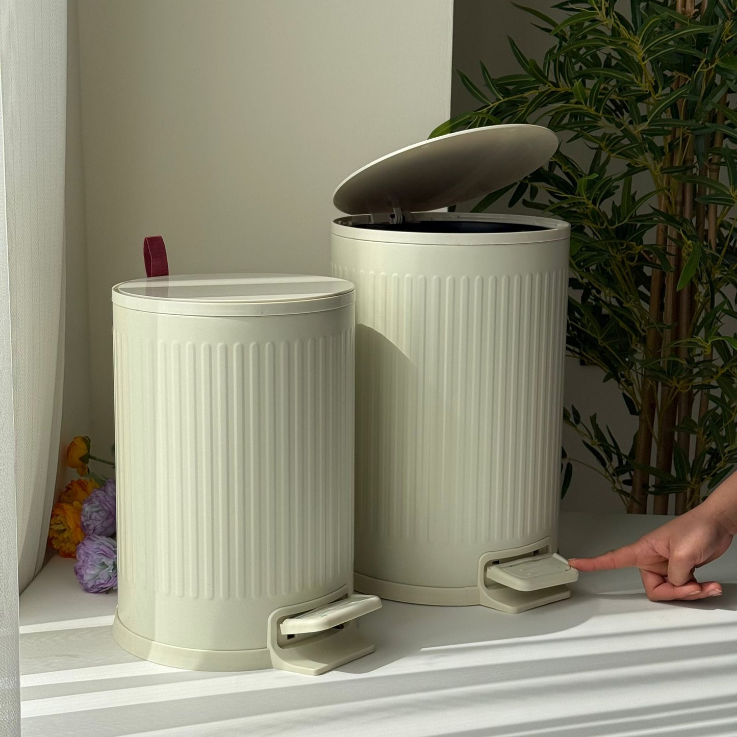 Luxury Durable Pedal Waste Bin With Inner Bucket