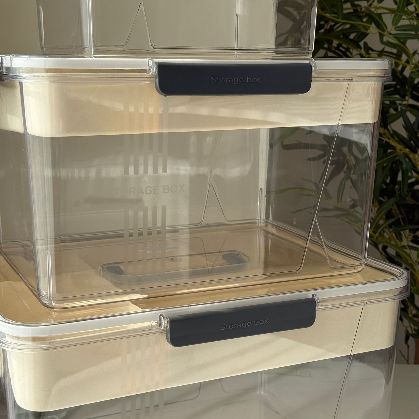 Multi-Purpose Airtight Storage Container with Organizer Tray & Locking Lid – 3 Sizes