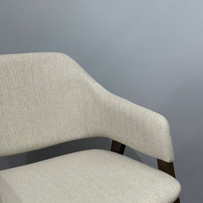 ELIZABETH - Modern Wooden Dining Chair with Cushioned Seat
