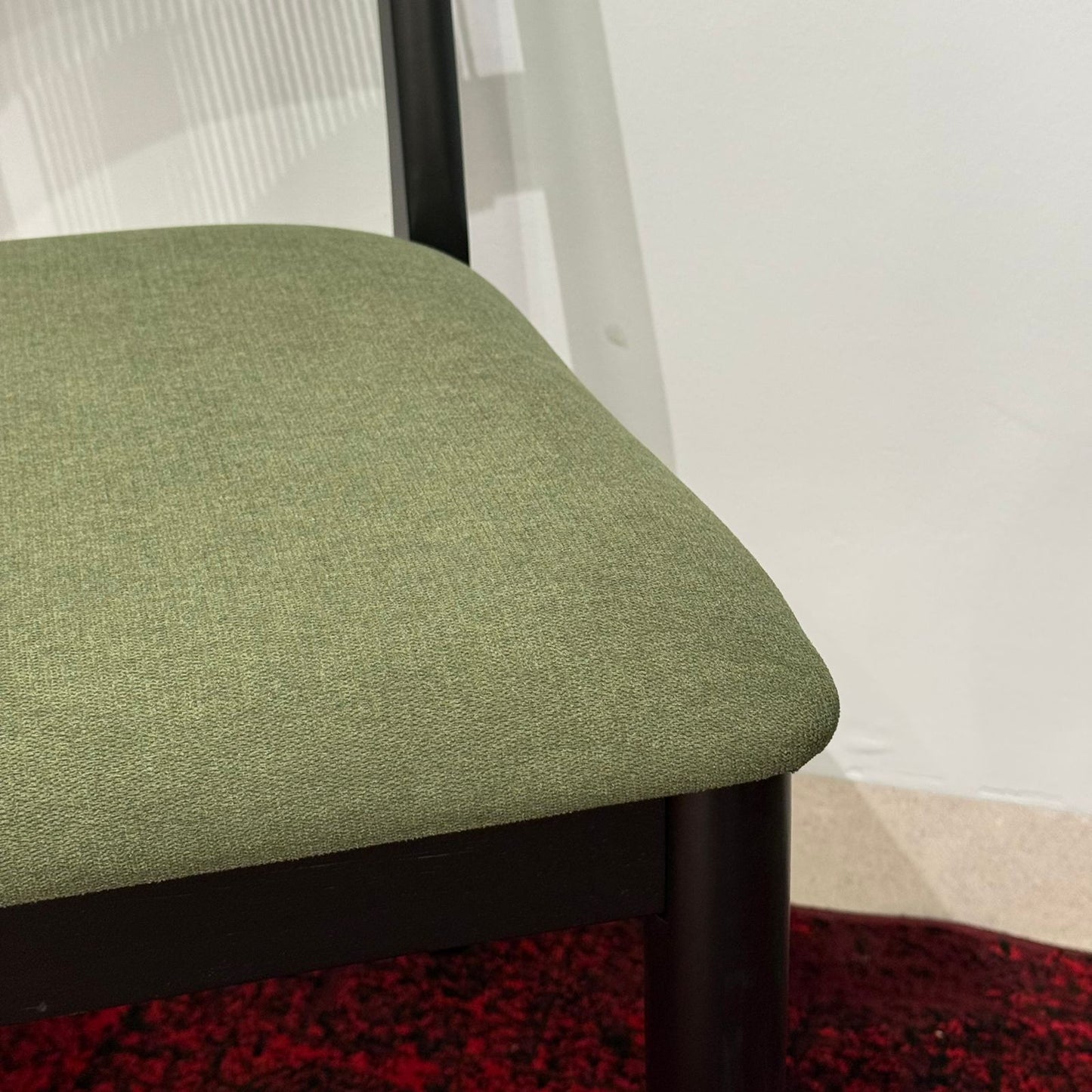 JUNE ROPE- Modern Wooden Dining Chair with Cushioned Seat