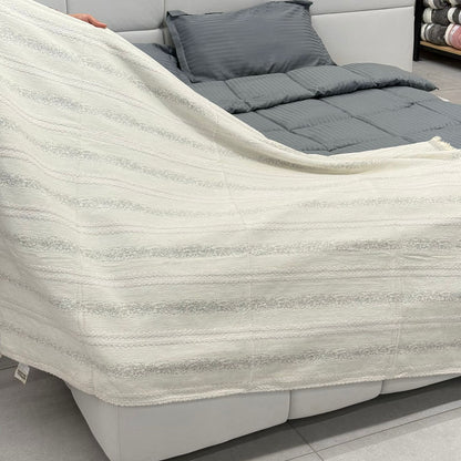 Modern Abstract Throw Blanket for Bed, Sofa & Floor Seating
