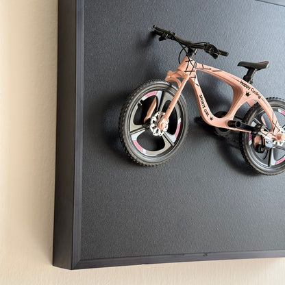 Creative 3D Bicycle Frame Wall Art