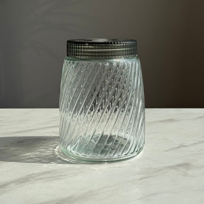 Multi-Purpose Glass Storage Jar