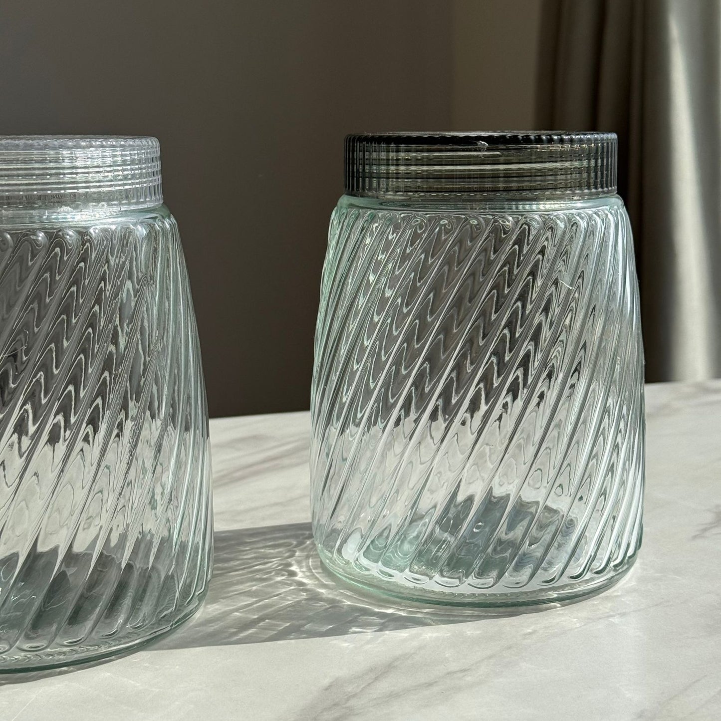 Multi-Purpose Glass Storage Jar
